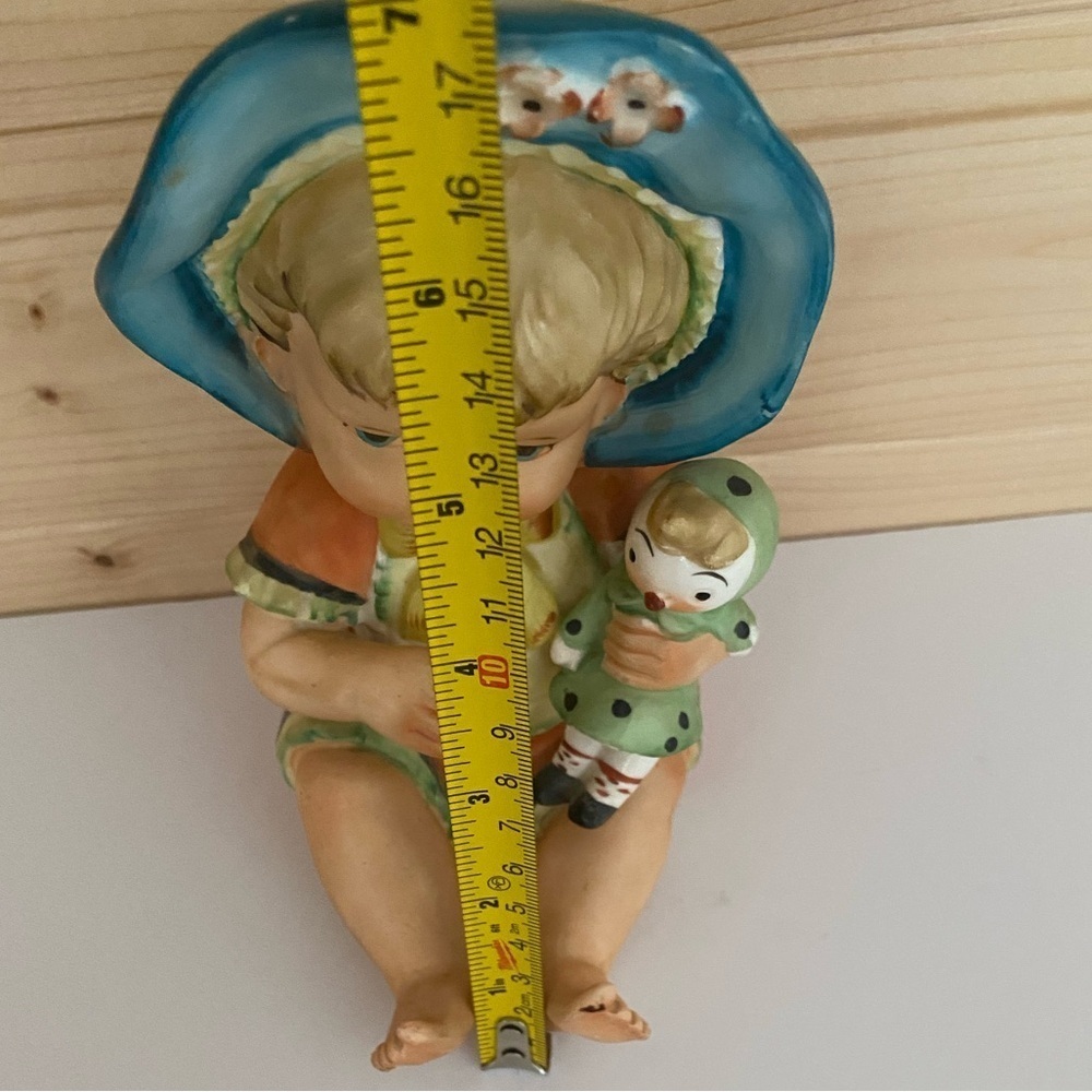 Vintage Lipper & Mann Piano Baby Girl with Doll 6.75” Figurine 1950s Collectible - Picture 7 of 7